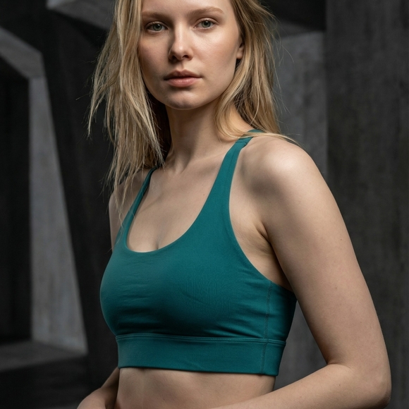 girlfriend collective Other - Girlfriend Collective Float Cleo Bra L Moss Green Sports Bra Yoga